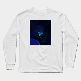 Astrocat Dreaming In Space Long Sleeve T-Shirt